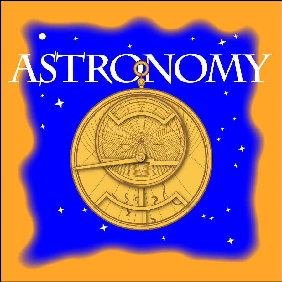 Game Tile Illustration Astrolabe Astronomy