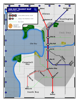 Seattle Map Design